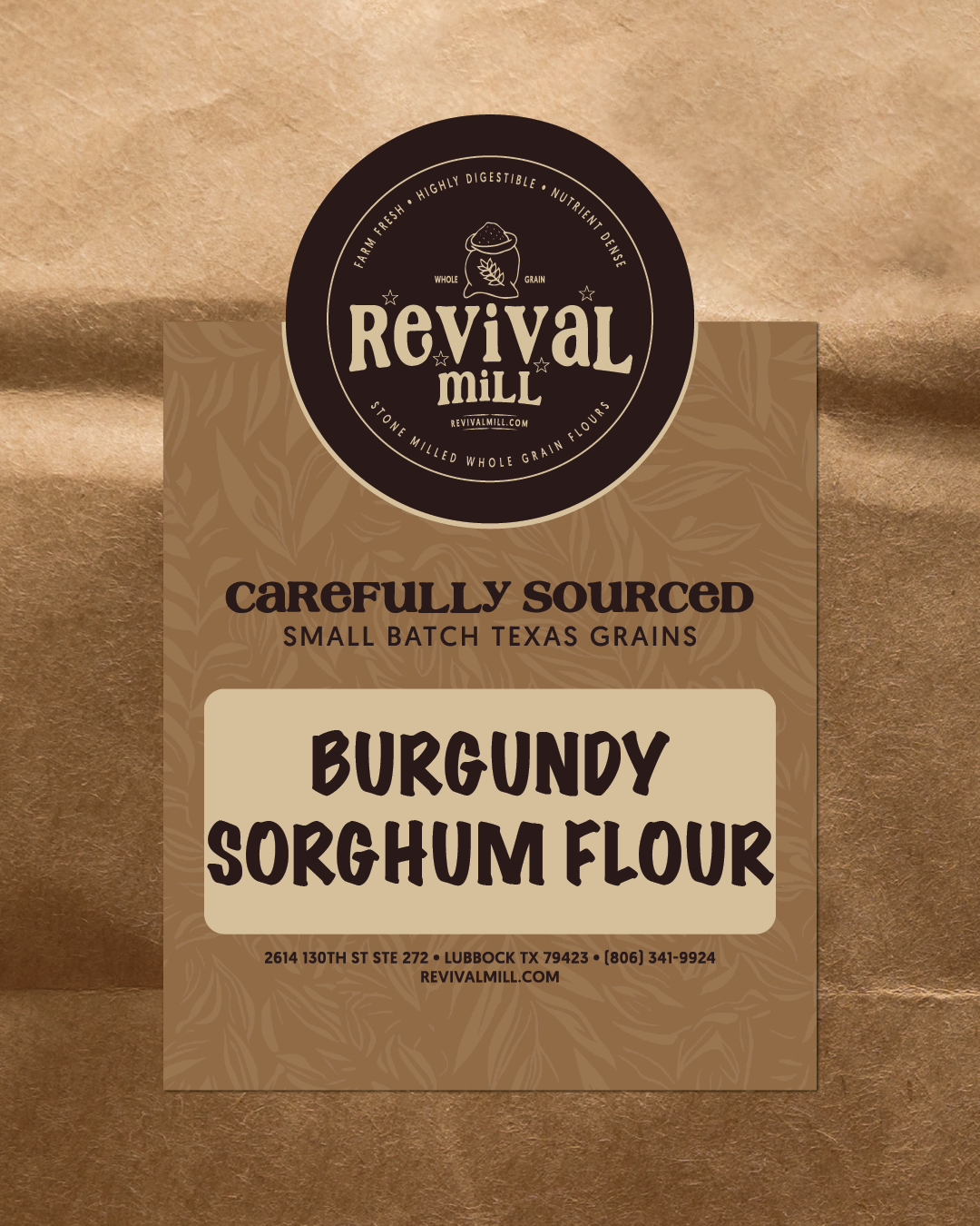 Burgundy Sorghum Flour