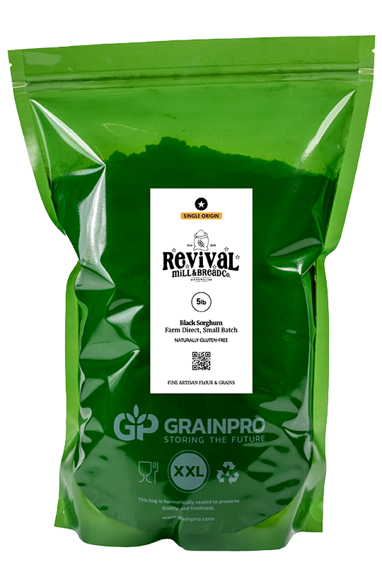 Naturally gluten-free, highly nutritious black sorghum