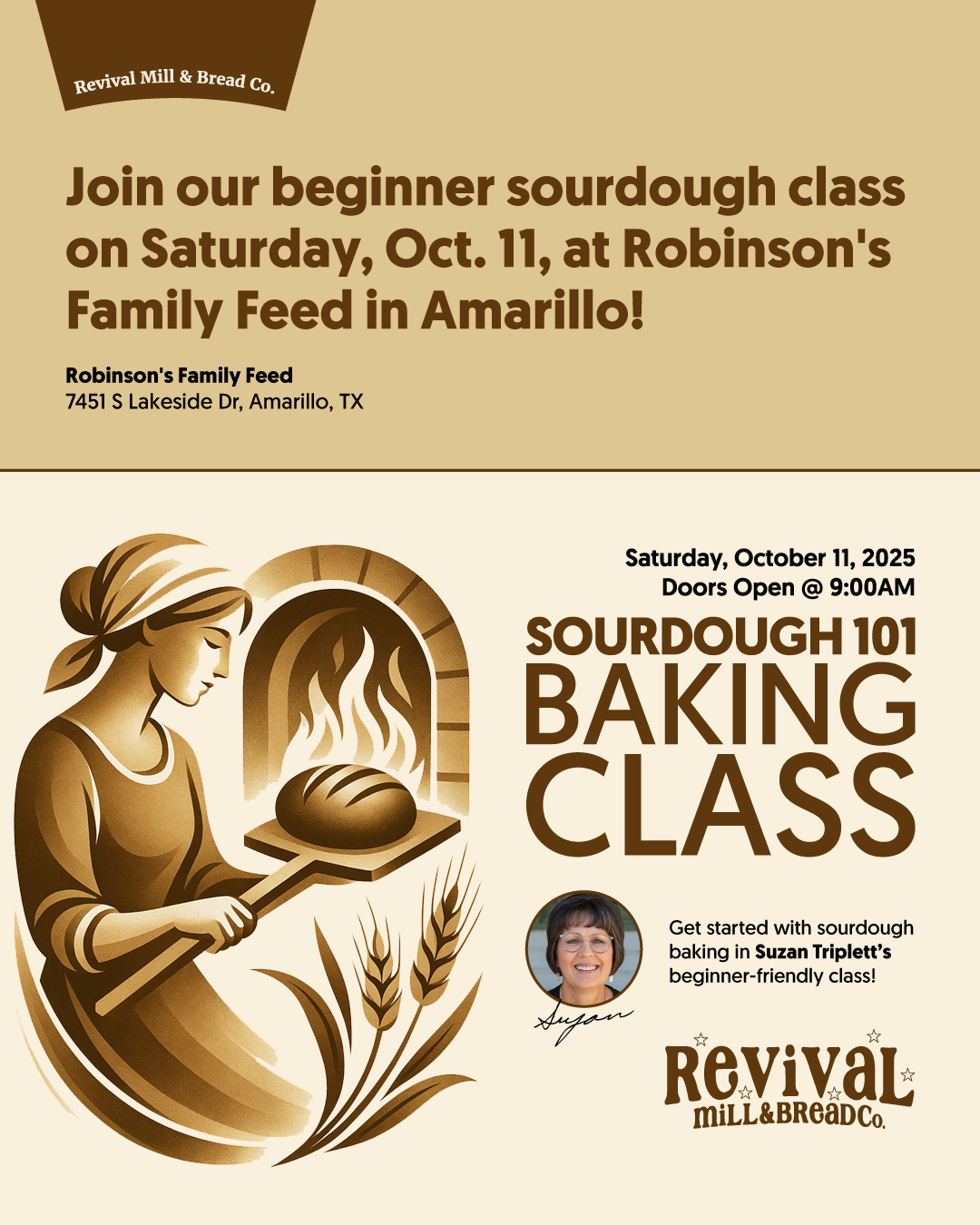 Sourdough Baking Class 10.11.2025