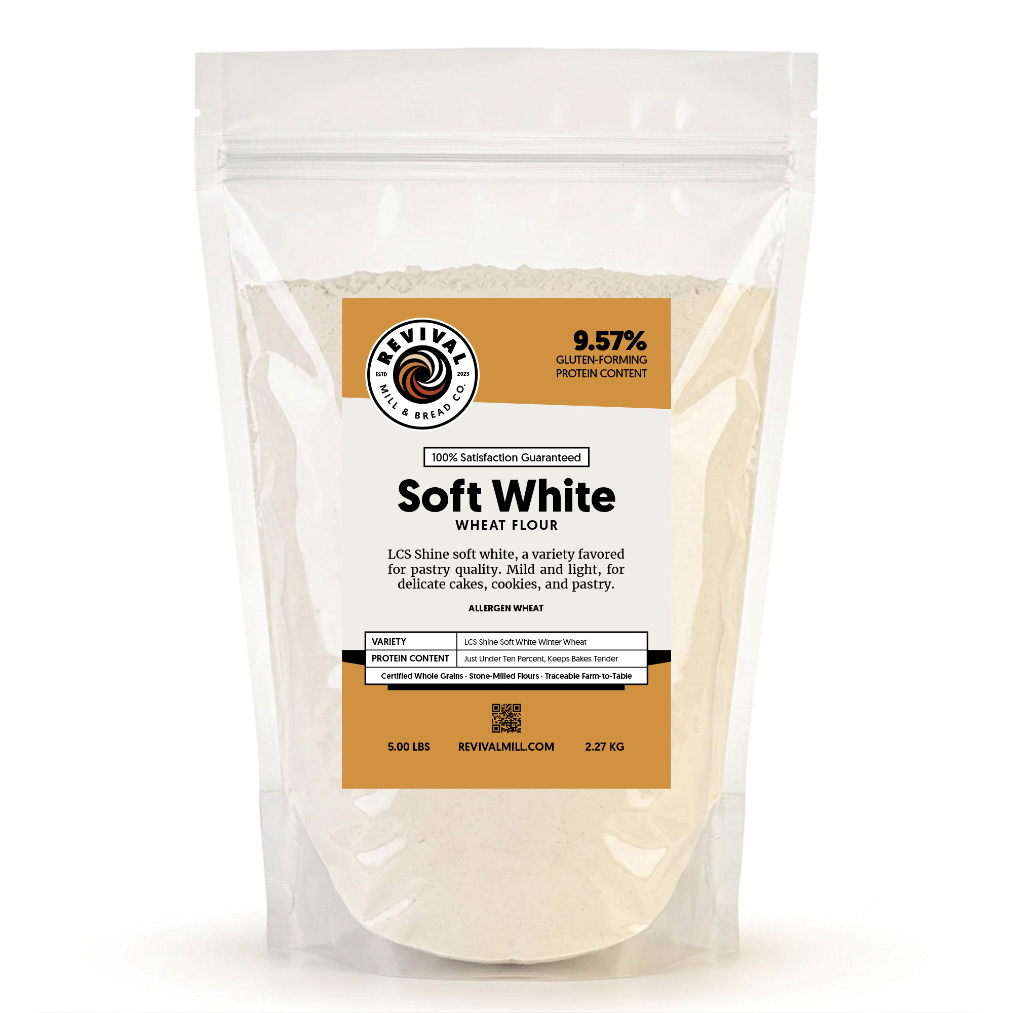 Revival Mill & Bread Co. Soft White Wheat Flour