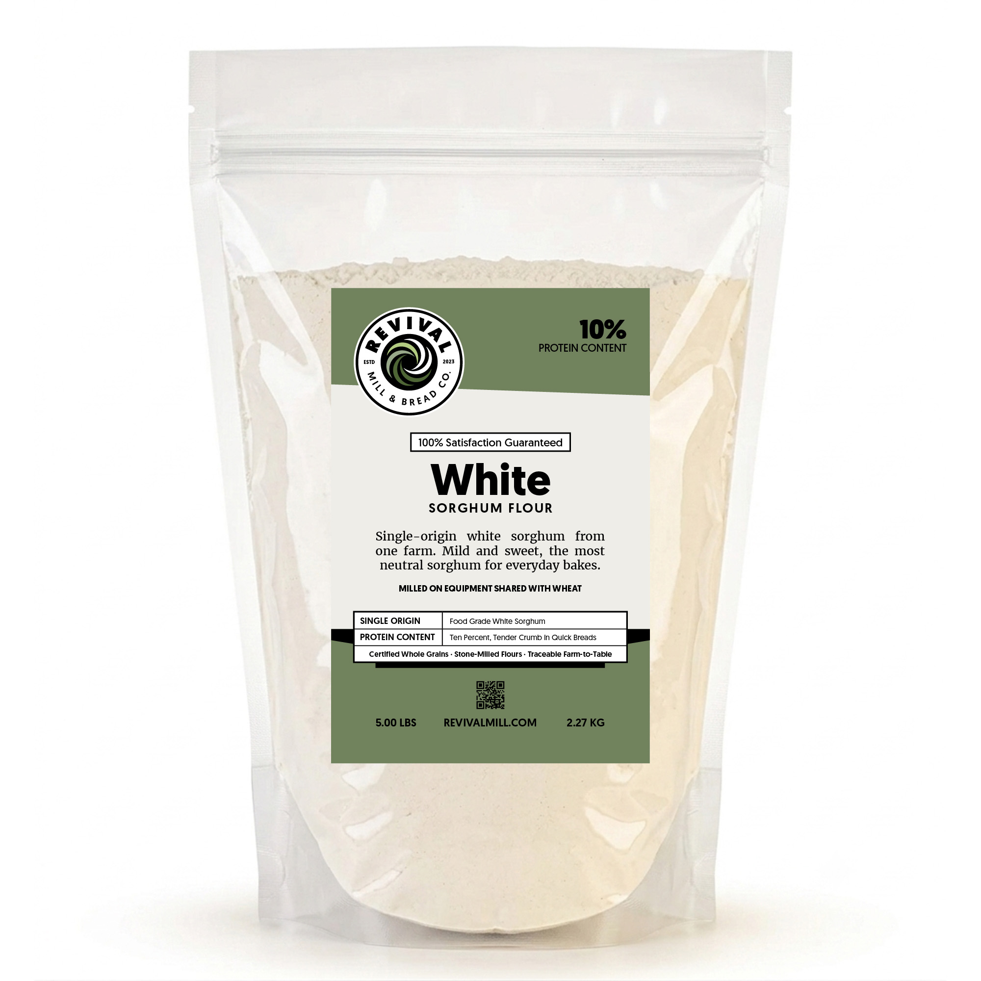 Revival Mill & Bread Co. White Sorghum Flour