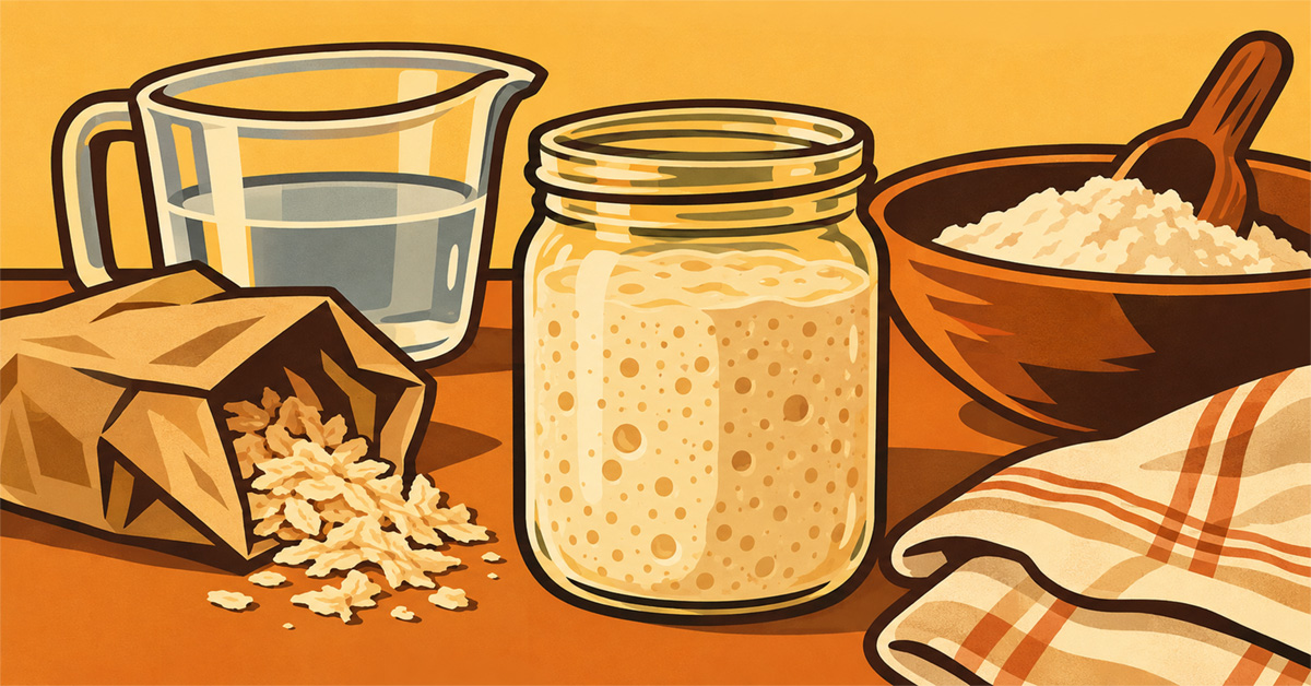 How to Rehydrate Your Revival Mill Sourdough Starter